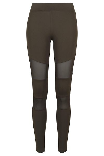 Urban Classics Damen Ladies Tech Mesh Leggings