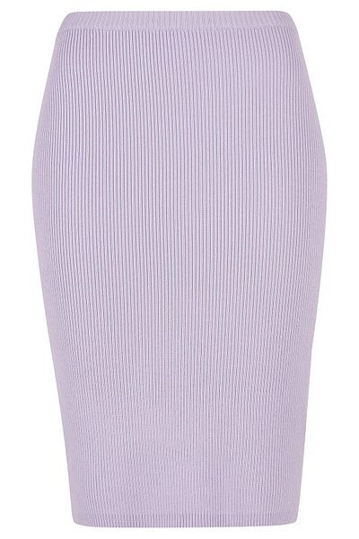 Urban Classics Damen Ladies Rib Knit Midi Skirt