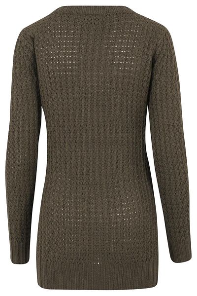 Urban Classics Damen Ladies Long Wideneck Sweater