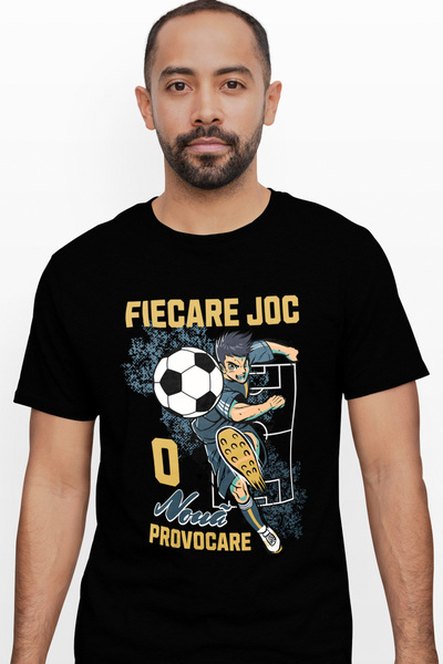 StoryGift Romania Tricou Barbati Fiecare Joc, O Noua Provocare! Sport Fotbal ...