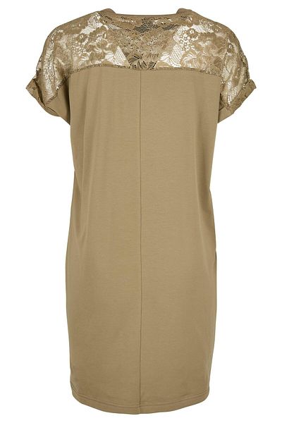 Urban Classics Damen Ladies Lace Tee Dress
