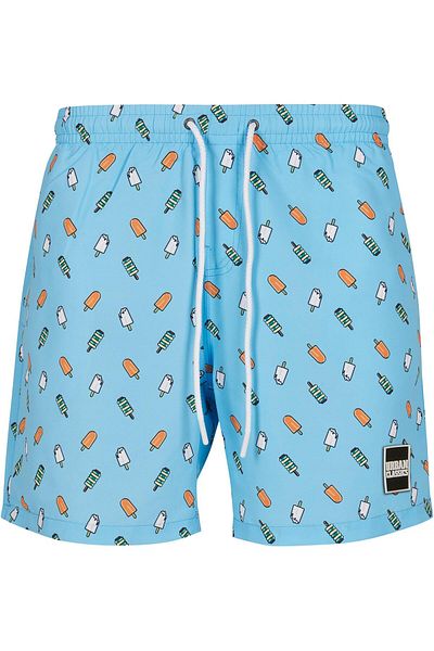 Urban Classics Herren Pattern Swim Shorts
