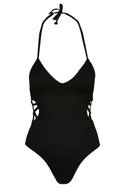 Urban Classics Damen Ladies Rib Swimsuit
