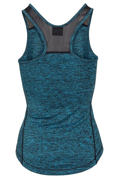 Urban Classics Damen Ladies Active Melange Trainings Top