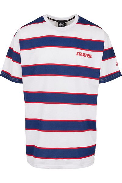 Starter Herren Logo Striped Tee