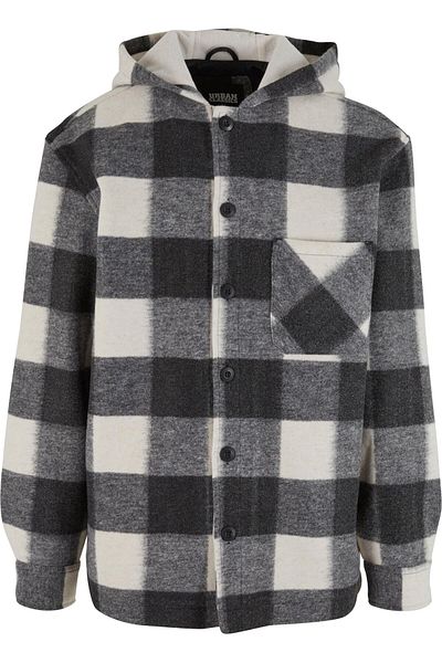 Urban Classics Big Check Jacke mit Kapuze
