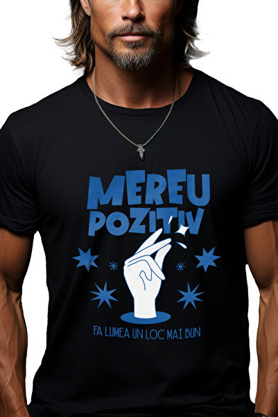 StoryGift Romania Tricou Barbati Mesaj In Limba Romana Motivational Text Mere...