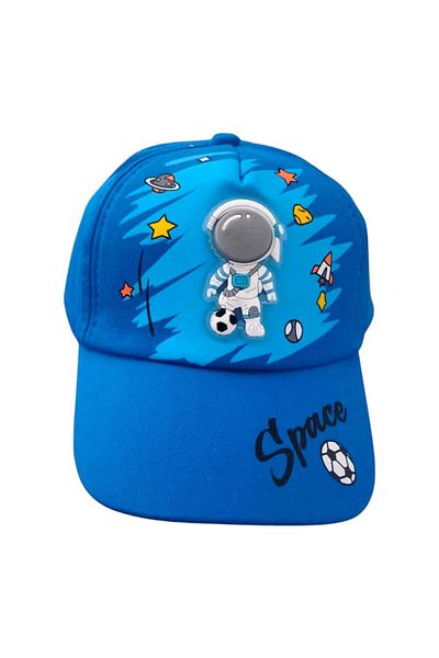 Aware Time 1-3 Years Old Boy's Lighted Summer Hat with Adjustable Back Accessory