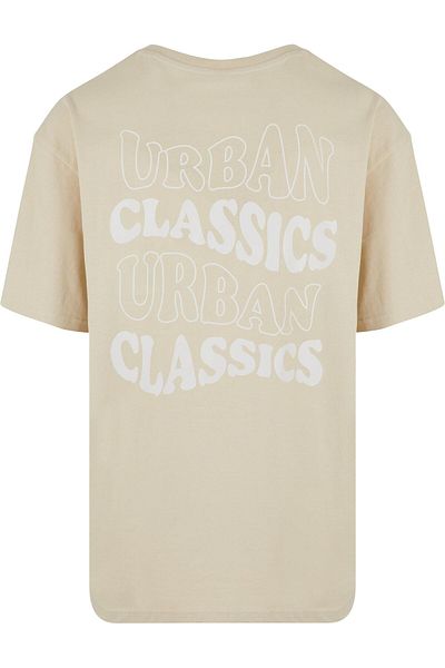 Urban Classics Uc Weavy Logo Heavy Oversized Tee