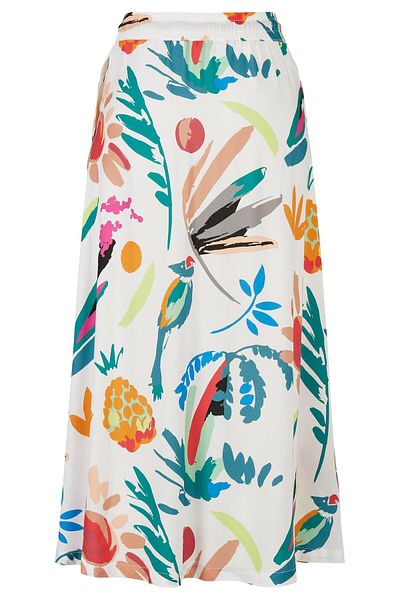 Urban Classics Damen Ladies Viscose Midi Skirt