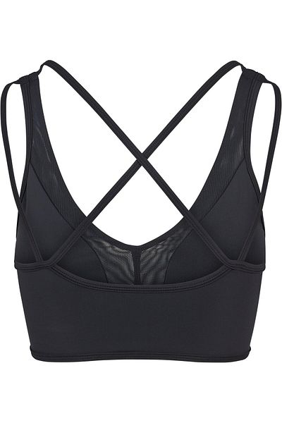 Urban Classics Damen Ladies Tech Mesh Crossback Bra