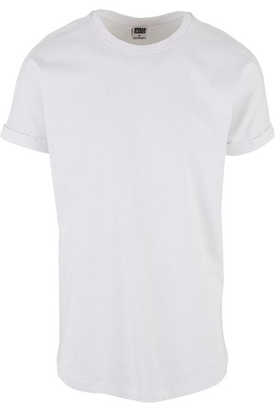 Urban Classics Herren Long Shaped Turnup Tee