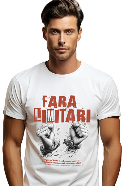 StoryGift Romania Tricou Barbati Fara Limitari - Catuse, Libertate De Exprima...