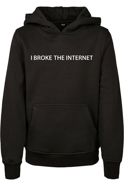 Mister Tee Herren Kids I Broke The Internet Hoody