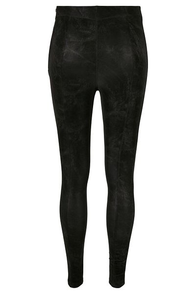 Urban Classics Damen Ladies Washed Faux Leather Pants