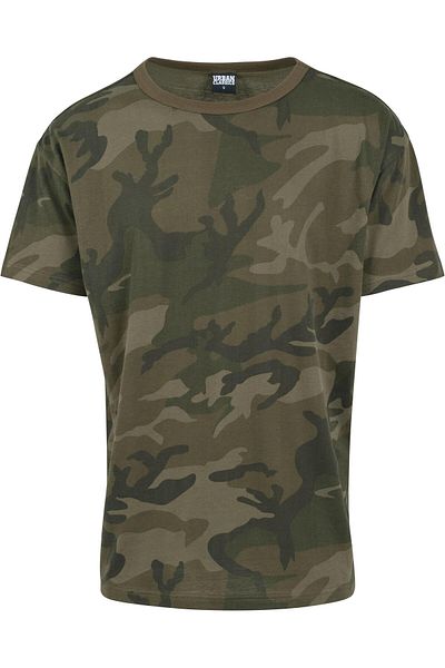 Urban Classics Herren Camo Oversized Tee