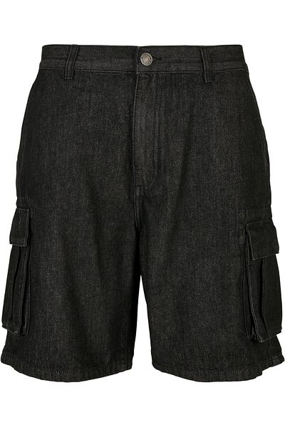 Urban Classics Herren Denim Cargo Shorts