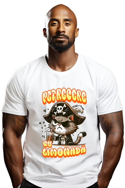 StoryGift Romania Ανδρικό T-Shirt  "Μετατρέψτε τα Λεμόνια σε Λεμονάδα " με Σχ...