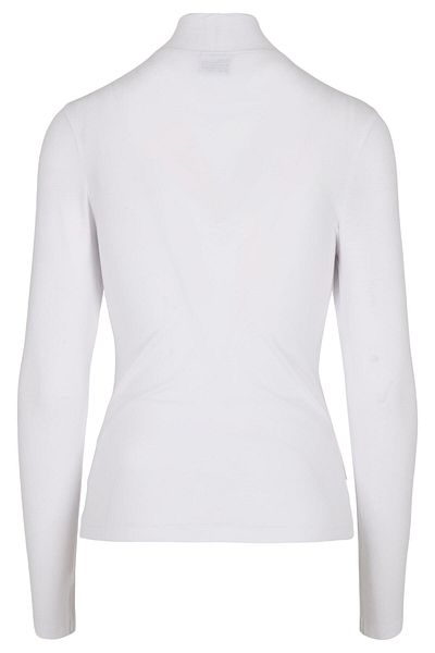 Urban Classics Damen Ladies Cut-out Turtleneck Longsleeve