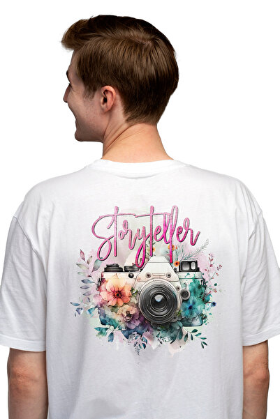 StoryGift Romania Tricou Barbati cu mesajul "Storyteller", povestitor, ilustr...