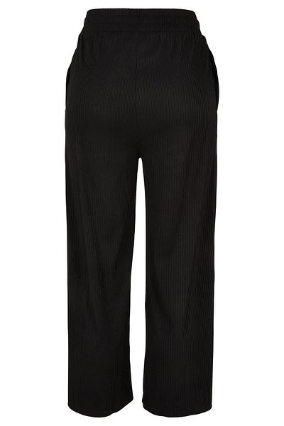 Urban Classics Damen Ladies Straight Leg Rib Interlock Culotte