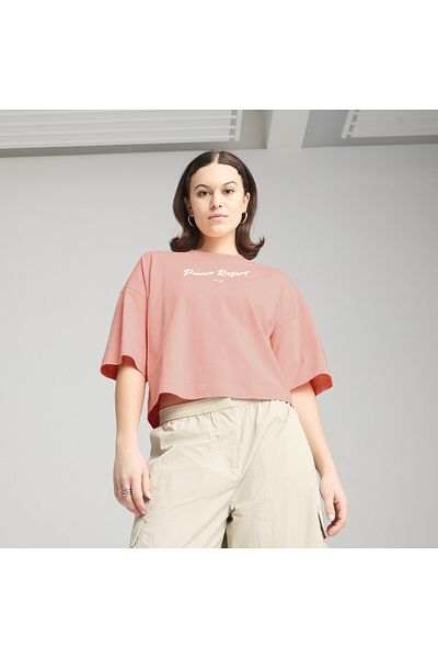 Puma Tricou grafic supradimensionat PREMIUM Essentials pentru femei