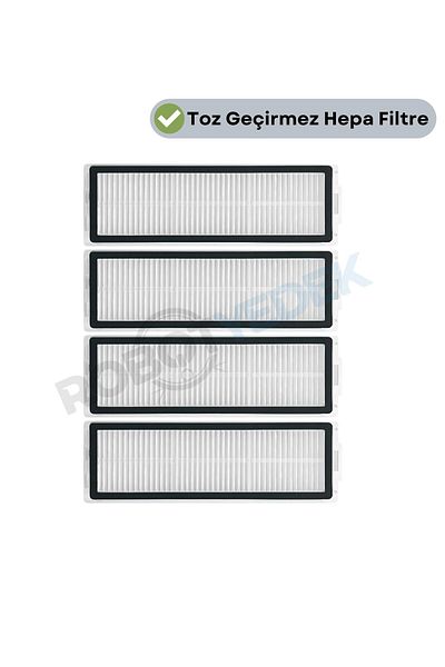 robotyedek Xiaomi X20 Max X20 Pro (Not Plus!) Compatible Spare Hepa Filter-4 Pieces