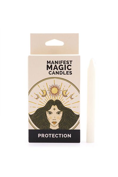 Co Esoteric Magic Candles 12bc - With Messages For Energy Release / 90 minutes / Different Colors