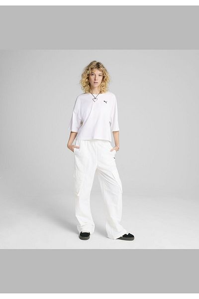Puma WARDROBE Essentials Tricou scurt supradimensionat pentru femei