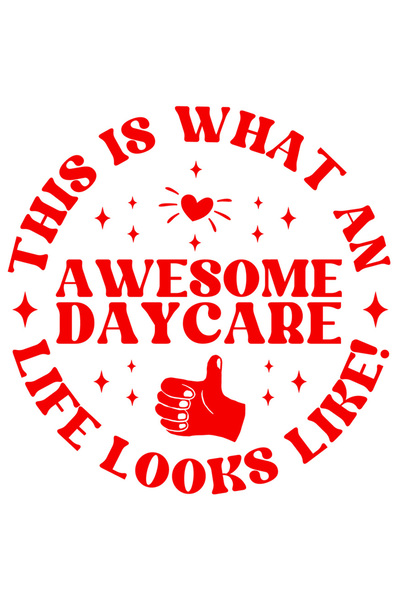 StoryGift Romania Sticker Autocolant 30CM Exterior cu mesajul "Asa arata viat...