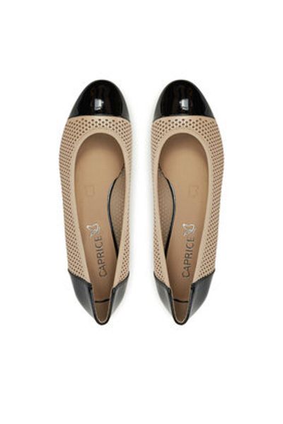 Caprice pantofi cu toc pentru femei 9-22504-44 naturali