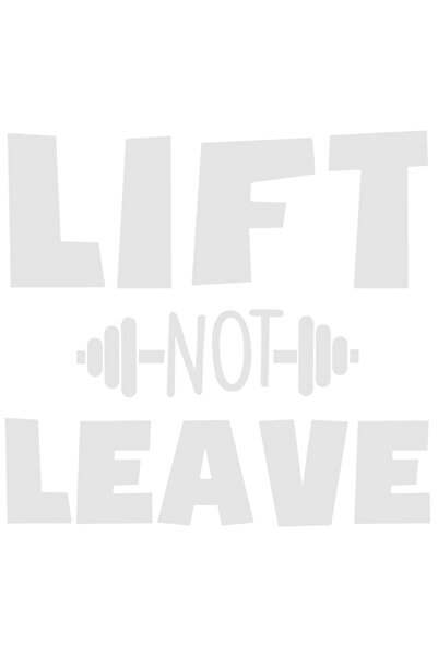 StoryGift Romania Sticker Eticheta 40CM Exterior cu o haltera si textul "Lift...