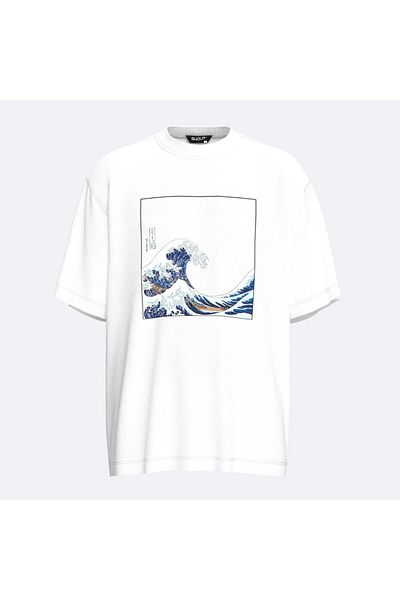 Shout Oversize Kanagawa Unisex T-Shirt
