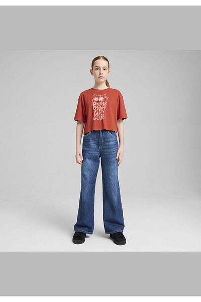 Puma Graphics Short-Length Tee II Youth