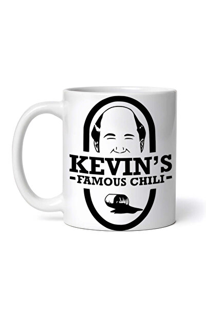 OEM Personalized white mug, Kevins famous Chili The Office, INOVATIX®. 330 ml