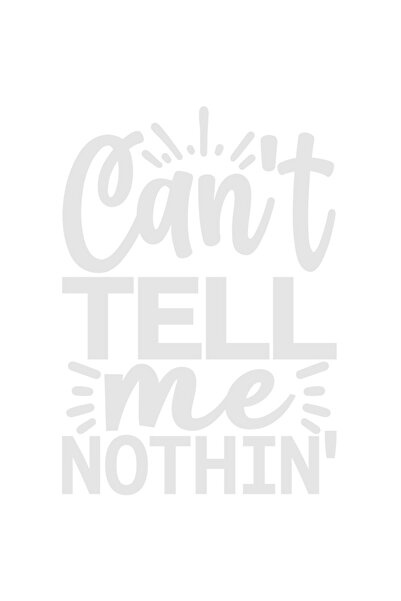 StoryGift Romania Sticker Eticheta 40CM Exterior cu textul "Can't tell me not...
