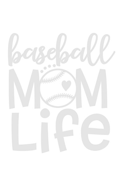 StoryGift Romania Sticker Autocolant 30CM Exterior cu ilustratie afisand o minge de baseball si un mesaj in engl