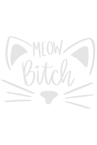 StoryGift Romania Sticker Autocolant 30CM Exterior pentru iubitorii de pisici - animale de companie feline musta