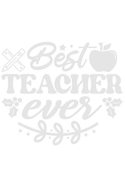 StoryGift Romania Sticker Eticheta 40CM Exterior pentru cel mai bun profesor ...