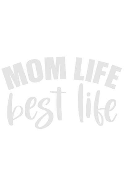 StoryGift Romania Sticker Exterior pentru mamele care adora aceasta viata de parinte , Vinyl Alb, 90 cm