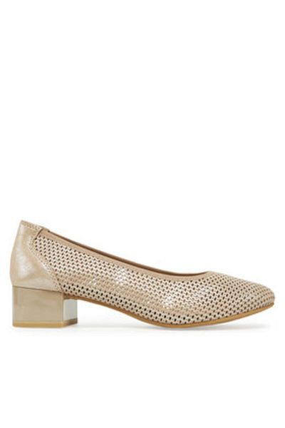 Caprice pantofi cu toc pentru femei 9-22501-44 naturali