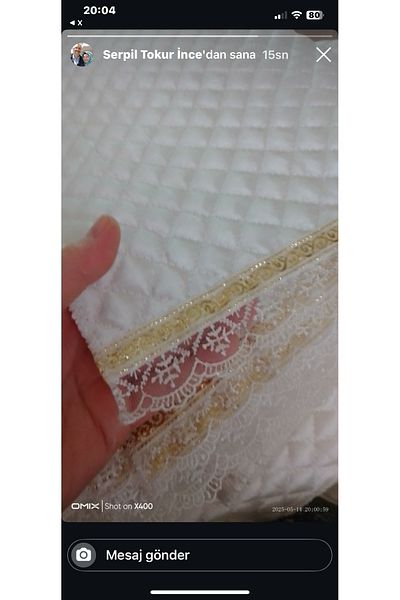 Kaizen Carpet Cream 30 Cm X 10 Mt Gold Water Stone Detail Luxury Satin Quilted Shelf Cover/ Drawer Cover / Cabinet Interior Cover