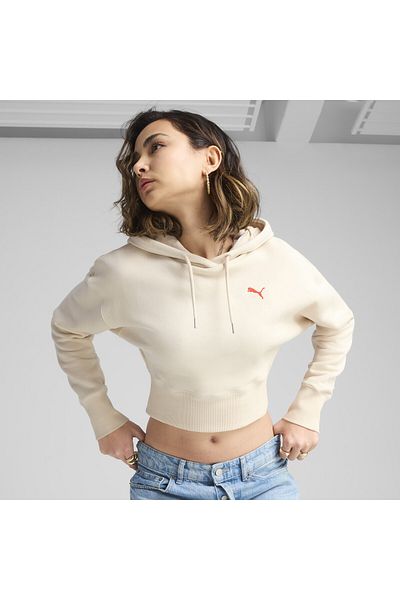 Puma PREMIUM Essentials Relaxed Graphic Hoodie Women