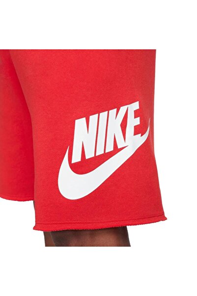 Nike Club Alumni Men's Red Cotton Casual Shorts