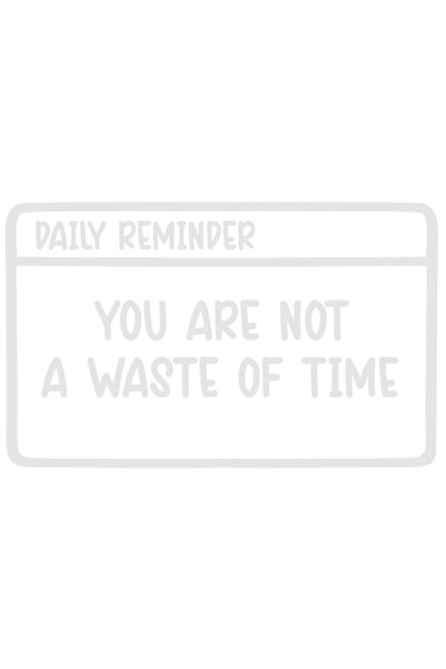 StoryGift Romania Sticker Eticheta 40CM Exterior cu mesaj incurajator din car...