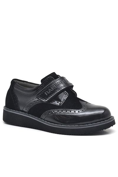 Rakerplus Hidra Patent Leather Velcro Casual Boys' Shoes