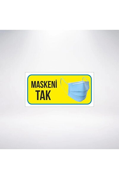 Reysa Tasarım قناع تاك 20×10 ملصق 20×28 سم