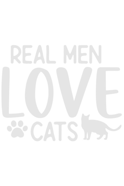 StoryGift Romania Sticker Adeziv 90CM Exterior cu o pisica si textul "Barbati...