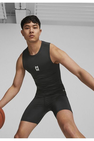 Puma Ανδρικό αμάνικο μπλουζάκι μπάσκετ Hoops Team