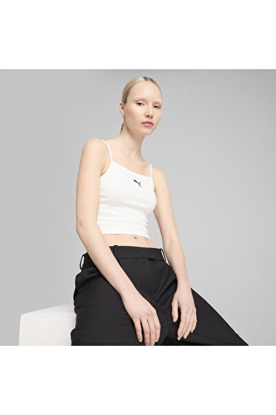 Puma WARDROBE Essentials Ριμπ μπλουζάκι για γυναίκες